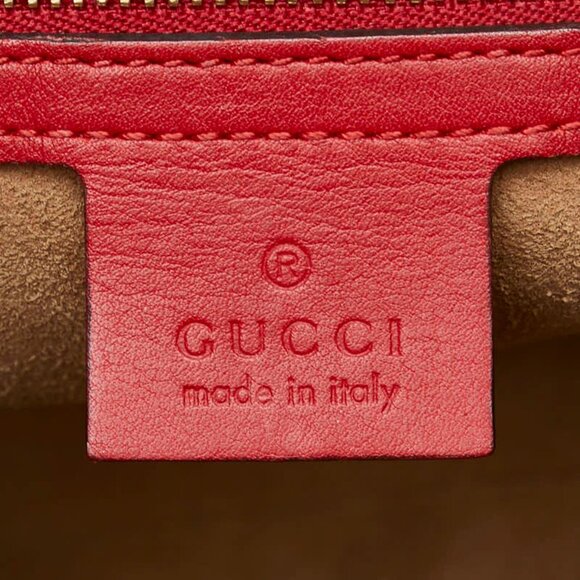 GUCCI Beige Leather Shoulder Bag - Picture 9 of 11